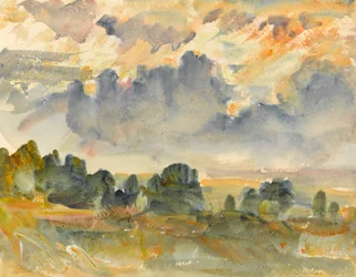 Sonnenuntergang, 1915